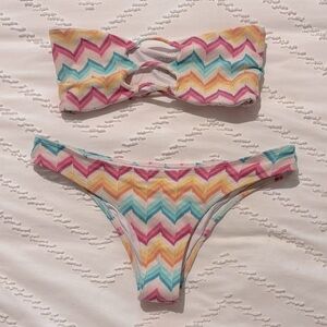 JMP the label Chevron Bikini Set